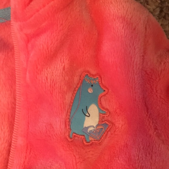 2T NWT ROXY Hooded fleece jumpsuit - Picture 3 of 5